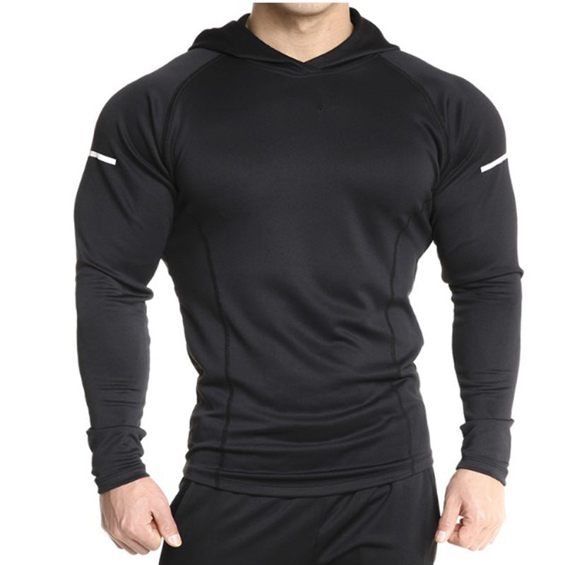 Long Sleeve Hooded Training Shirt
