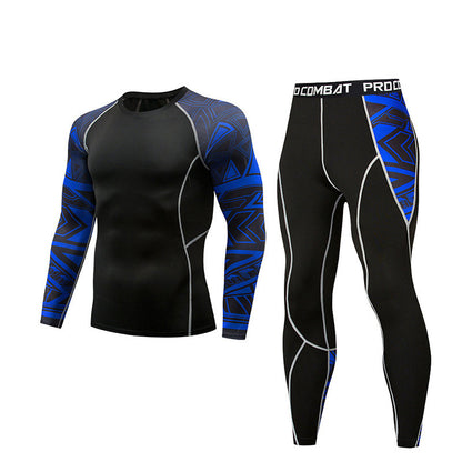 Men's Long Sleeve Compression Set