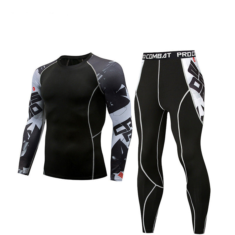 Men's Long Sleeve Compression Set