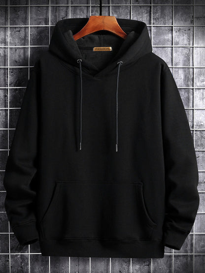 Men's Thick Velvet Hoodie