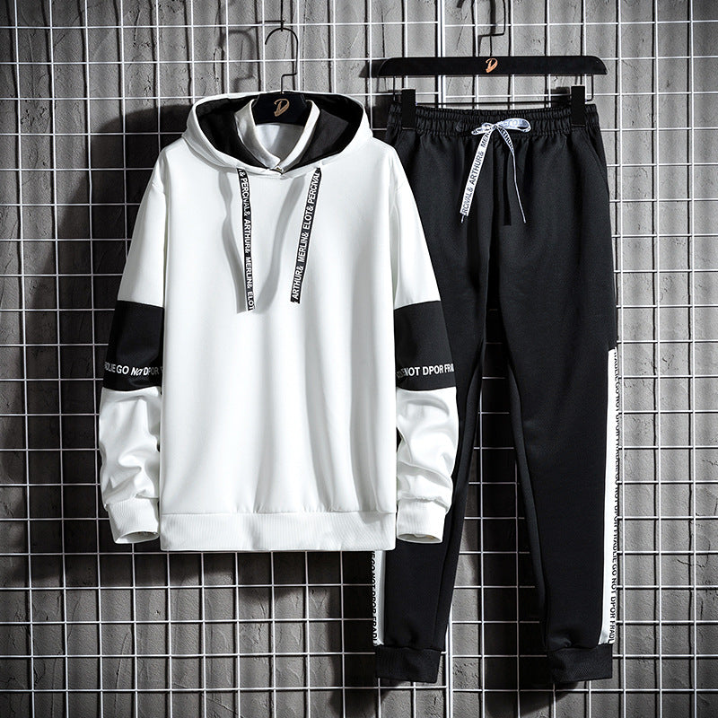 Knitted Fleece Hoodie Set