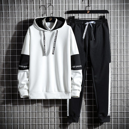 Knitted Fleece Hoodie Set