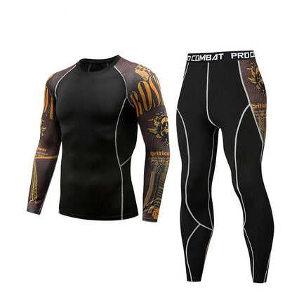 Men's Long Sleeve Compression Set