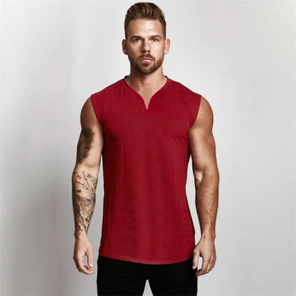 Men's V-Neck Athletic Tank Top
