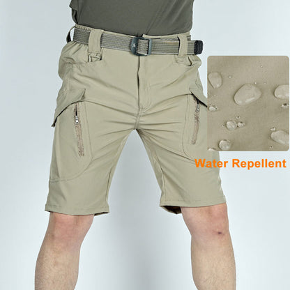 Men's Quick-Dry Tactical Cargo Shorts