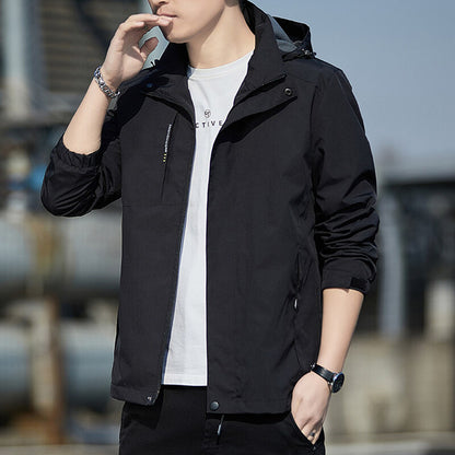 Men's Lightweight Windbreaker Jacket