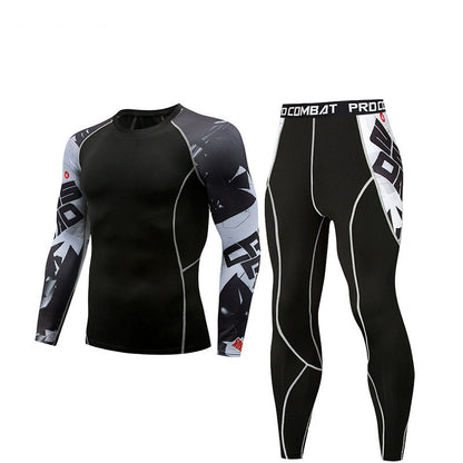 Men's Long Sleeve Compression Set