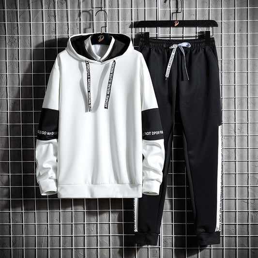 Knitted Fleece Hoodie Set
