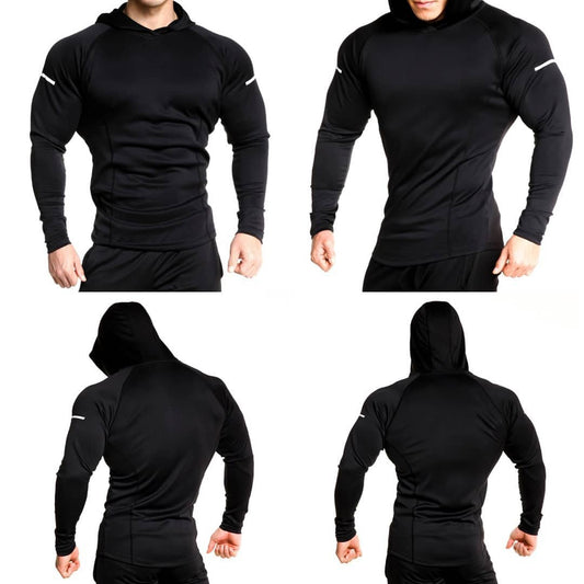 Long Sleeve Hooded Training Shirt
