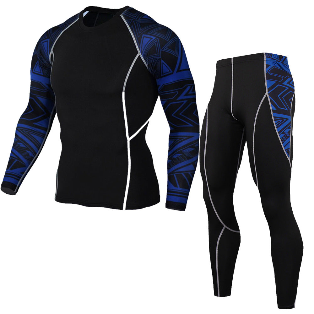 Men's Long Sleeve Compression Set
