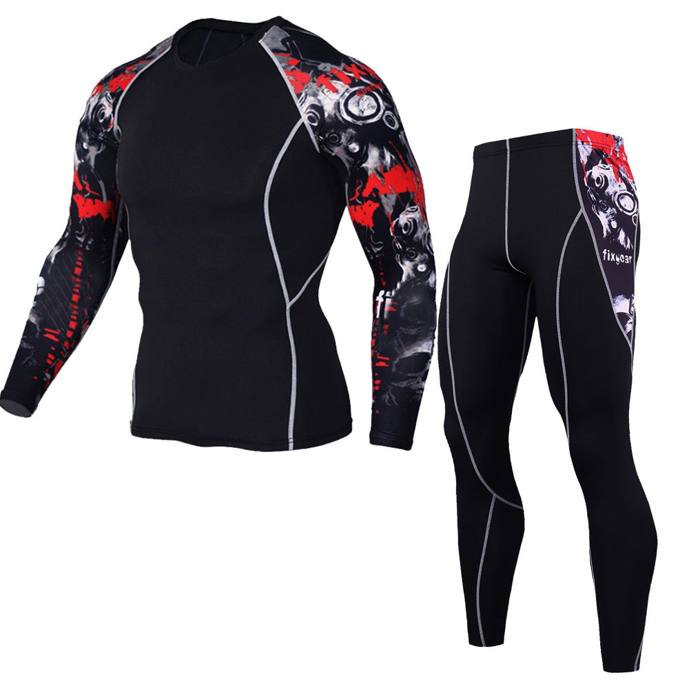 Men's Long Sleeve Compression Set