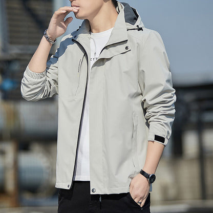 Men's Lightweight Windbreaker Jacket