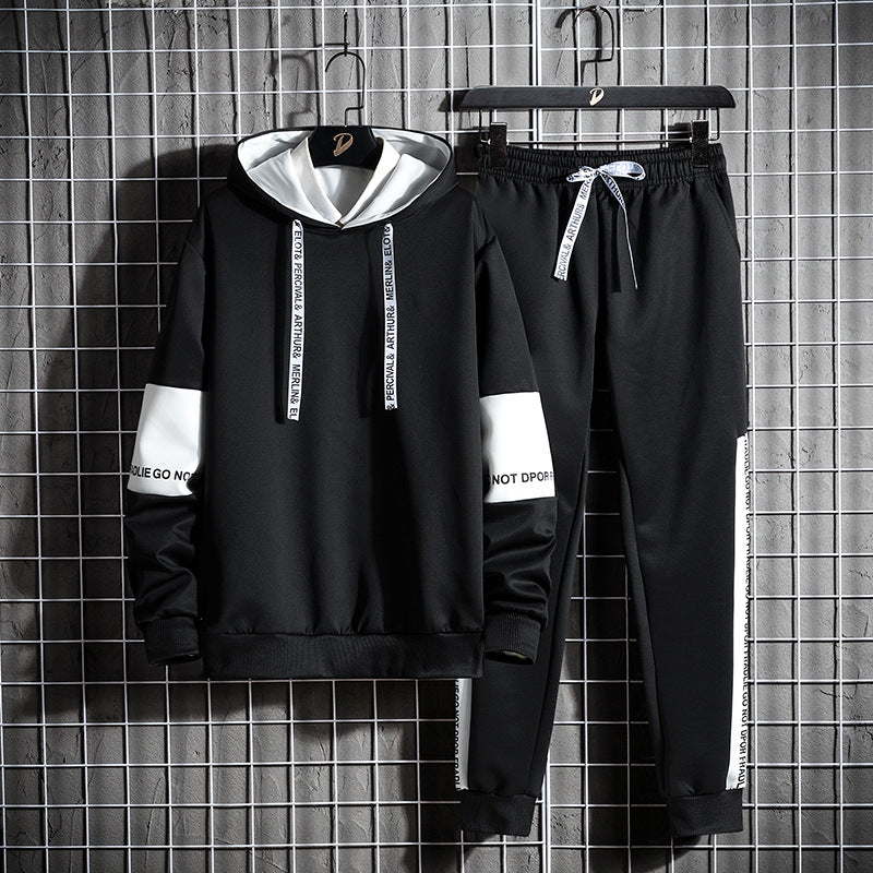 Knitted Fleece Hoodie Set