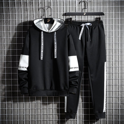 Knitted Fleece Hoodie Set