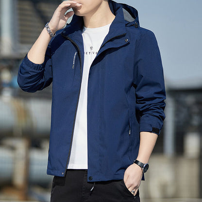 Men's Lightweight Windbreaker Jacket