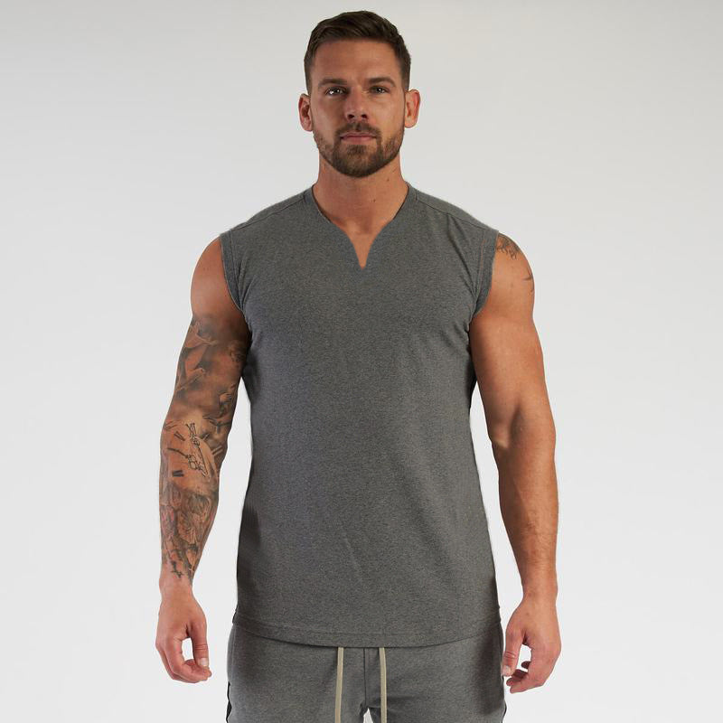 Men's V-Neck Athletic Tank Top