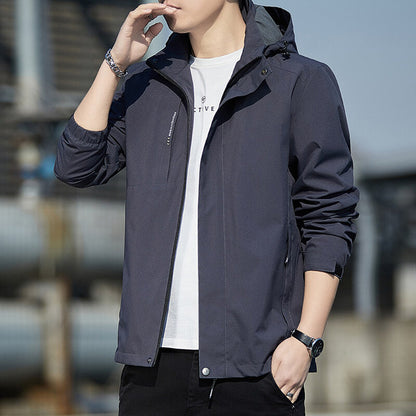 Men's Lightweight Windbreaker Jacket