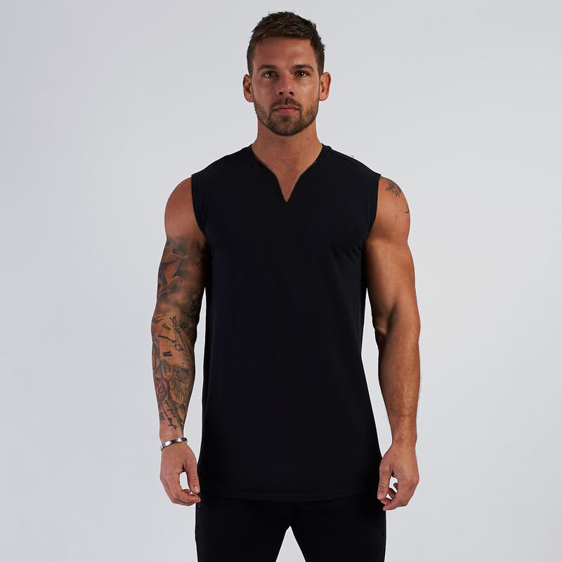Men's V-Neck Athletic Tank Top