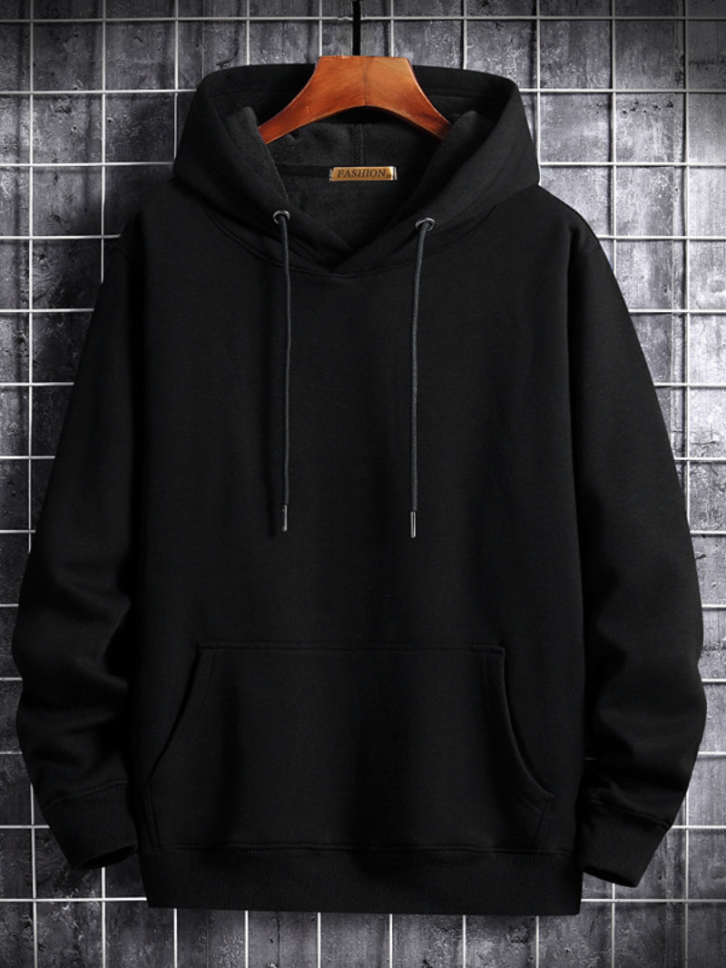 Men's Thick Velvet Hoodie